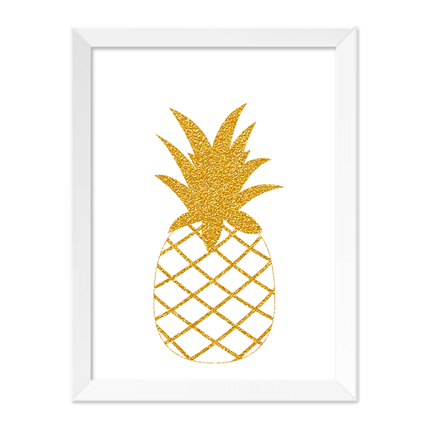 quadro-abacaxi-dourado